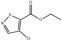 5-Isothiazolecarboxylic acid, 4-chloro-, ethyl ester 结构式