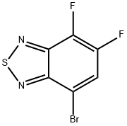 7-溴-4,5-二氟苯并[C][1,2,5]噻二唑 结构式
