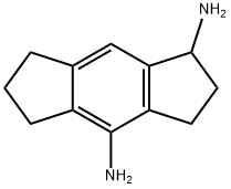 1,2,3,5,6,7-六氢-S-INDACENE-1,4-二胺 结构式