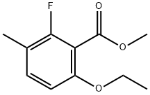 Methyl 6-ethoxy-2-fluoro-3-methylbenzoate 结构式