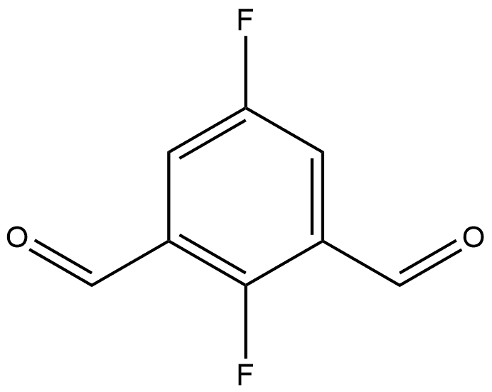 2,5-Difluoroisophthalaldehyde 结构式