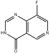 Pyrido[4,3-d]pyrimidin-4(3H)-one, 8-fluoro- 结构式