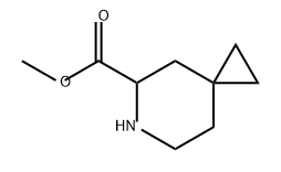 6-氮杂螺[2.5]辛烷-5-羧酸甲酯 结构式