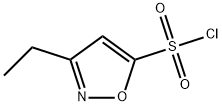 3-乙基-5-异噁唑磺酰氯 结构式