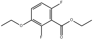 Ethyl 3-ethoxy-2,6-difluorobenzoate 结构式