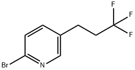 2-溴-5-(3,3,3-三氟丙基)吡啶 结构式