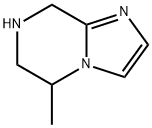 5-甲基-5,6,7,8-四氢咪唑并[1,2-A]吡嗪 结构式