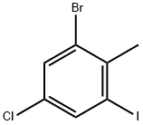 Benzene, 1-bromo-5-chloro-3-iodo-2-methyl- 结构式