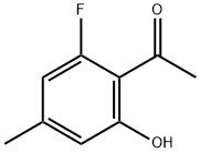 1-(2-氟-6-羟基-4-甲基苯基)乙-1-酮 结构式