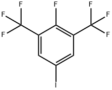 Benzene, 2-fluoro-5-iodo-1,3-bis(trifluoromethyl)- 结构式
