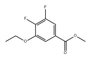 Methyl 3-ethoxy-4,5-difluorobenzoate 结构式