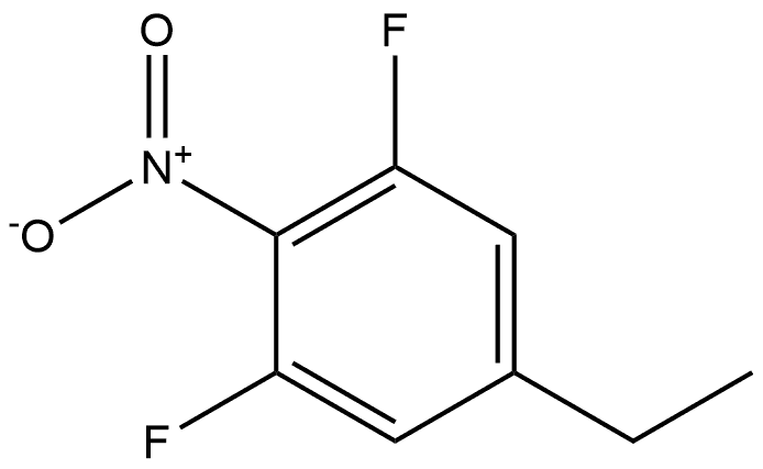 5-ethyl-1,3-difluoro-2-nitrobenzene 结构式