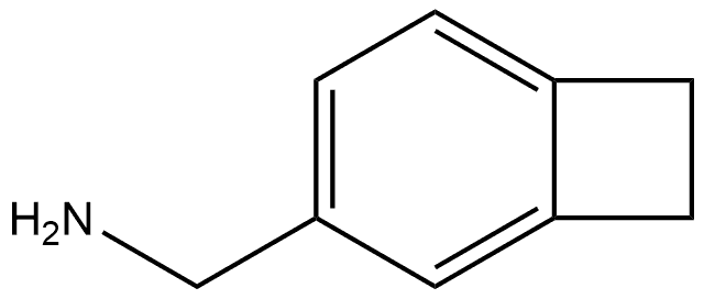 bicyclo[4.2.0]octa-1,3,5-trien-3-ylmethanamine 结构式
