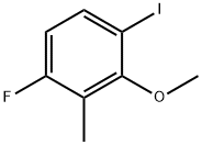 2-甲氧基-3-碘-6-氟甲苯 结构式