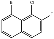 8-溴-1-氯-2-氟萘 结构式