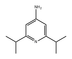 4-Pyridinamine, 2,6-bis(1-methylethyl)- 结构式