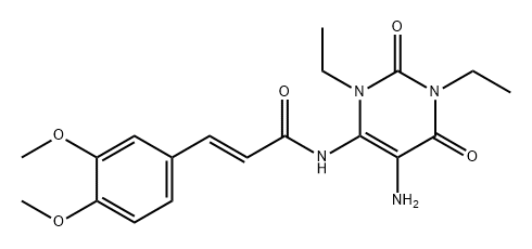 伊曲茶碱杂质2 结构式