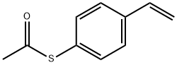 Ethanethioic acid, S-(4-ethenylphenyl) ester 结构式