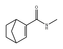 Bicyclo[2.2.1]hept-2-ene-2-carboxamide, N-methyl- 结构式