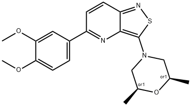 化合物 GAK INHIBITOR 2 结构式