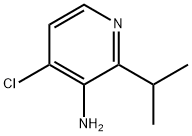 3-Pyridinamine, 4-chloro-2-(1-methylethyl)- 结构式