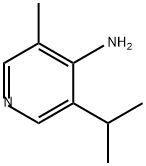 3-异丙基-5-甲基吡啶-4-胺 结构式