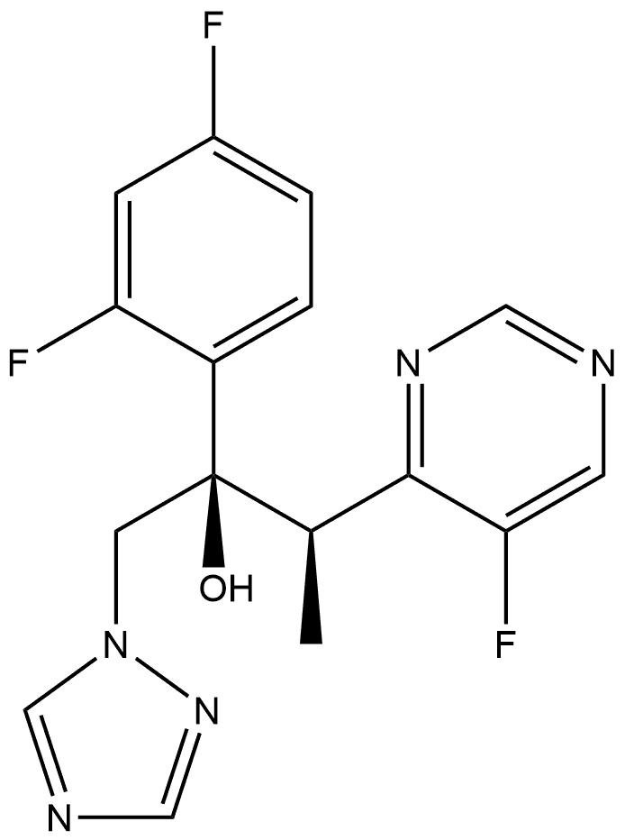 伏立康唑杂质8 结构式