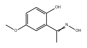 Ethanone, 1-(2-hydroxy-5-methoxyphenyl)-, oxime 结构式