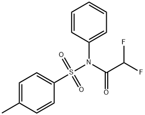 Acetamide, 2,2-difluoro-N-[(4-methylphenyl)sulfonyl]-N-phenyl- 结构式