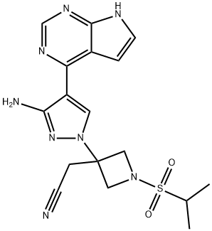 化合物PUMECITINIB 结构式