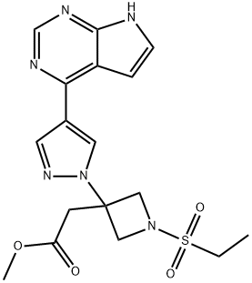 巴瑞替尼杂质 51 结构式