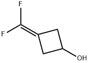 3-(二氟亚甲基)环丁烷-1-醇 结构式