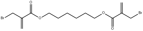 2-Propenoic acid, 2-(bromomethyl)-, 1,1'-(1,6-hexanediyl) ester 结构式