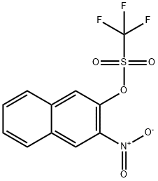 4-(ADAMANTAN-1-YL)PHENYL TRIFLUOROMETHANESULFONATE 结构式