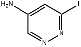 6-碘哒嗪-4-胺 结构式