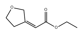 Acetic acid, 2-(dihydro-3(2H)-furanylidene)-, ethyl ester, (2Z)- 结构式