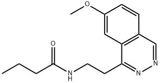 化合物 MELATONIN RECEPTOR AGONIST 1 结构式