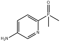 (5-氨基吡啶-2-基)二甲基氧化膦 结构式