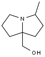 1H-吡咯嗪-7A(5H)-甲醇,四氢-3-甲基- 结构式