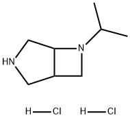 6-异丙基-3,6-二氮杂双环[3.2.0]庚烷二盐酸盐 结构式