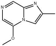 5-Methoxy-2-methylimidazo[1,2-a]pyrazine 结构式