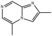 2,5-Dimethylimidazo[1,2-a]pyrazine 结构式