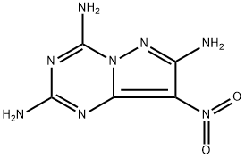 8-硝基吡唑[1,5-A][1,3,5]三嗪-2,4,7-三胺 结构式