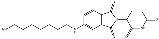 沙利度胺-5-氨基-庚胺 结构式