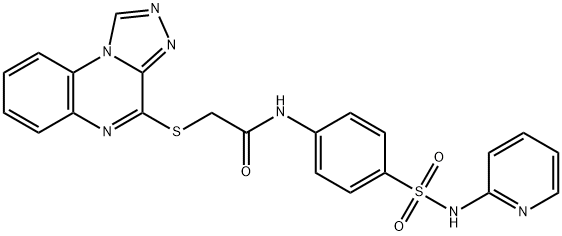 化合物 TOPOISOMERASE II INHIBITOR 9 结构式