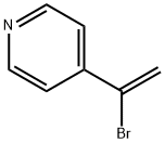 4-(1-溴乙烯基)吡啶 结构式