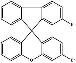 2,3'-二溴螺[9H-芴-9,9'-[9H]氧杂蒽] 结构式