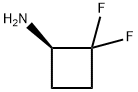 (R)-2,2-Difluoro-cyclobutylamine 结构式