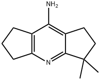 3,3-二甲基-1,2,3,5,6,7-六氢二环戊二烯并吡啶-8-胺 结构式