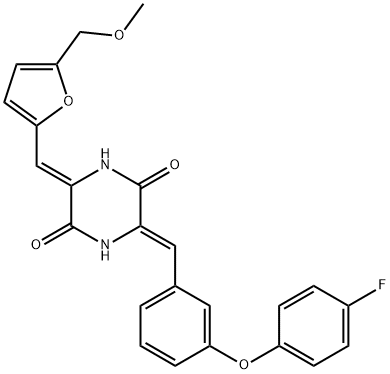 化合物 MICROTUBULE INHIBITOR 6 结构式